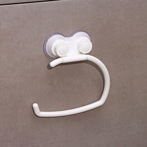 Цена за 2 шт. Держатель для туалетной бумаги на присосках, 14.5×15×3 см