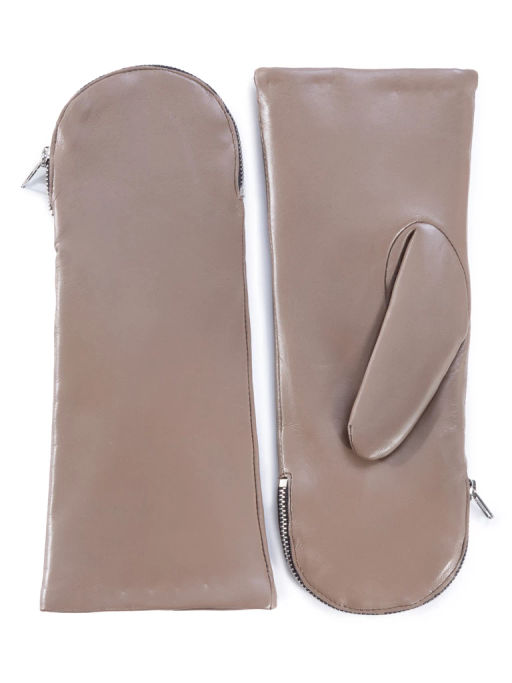 Рукавицы женские н/м крол IS129 l.taupe - Eleganzza фото 8
