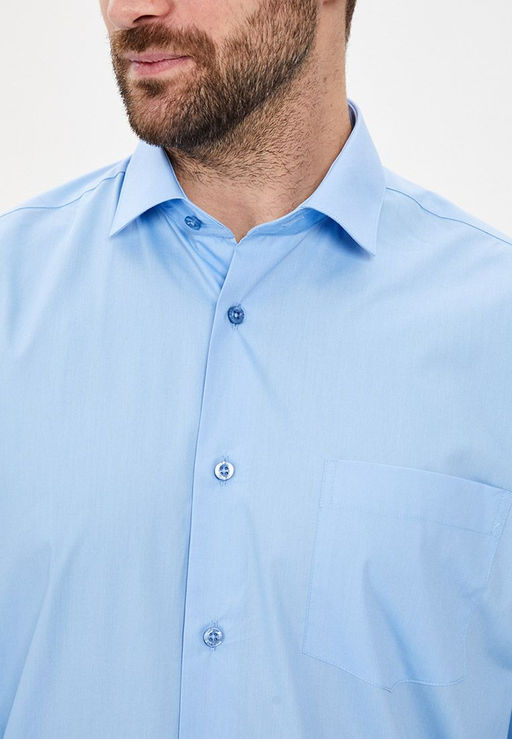 Сорочка мужская длинный рукав GREG 220/119/BL_V  фото 2