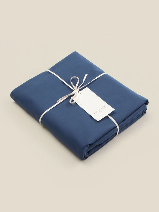Простыня евро SL Home Percale 300ТС, 235260 см, синяя, хлопок 100% - Sima-land home фото 5
