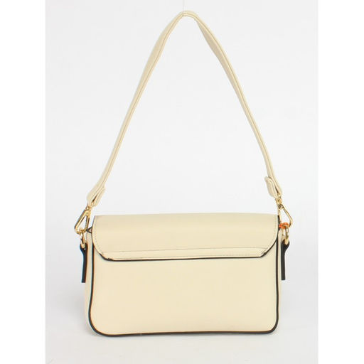 Сумка женская искусственная кожа YDR-2531, 1отд+карм/пер, плечевой ремень, молочный SALE 253918 - Adelia фото 2