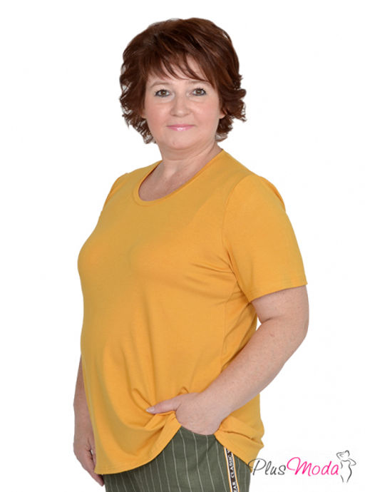 Футболка Модель №639 размеры 44-84 - Plusmoda фото 5