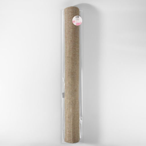 Ткань из джута, 70 5 см, 4,5 0,5 м, цвет бежевый - Арт узор фото 2