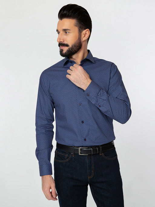 Сорочка мужская длинный рукав GREG 223/131/237/Z/1p  фото 10