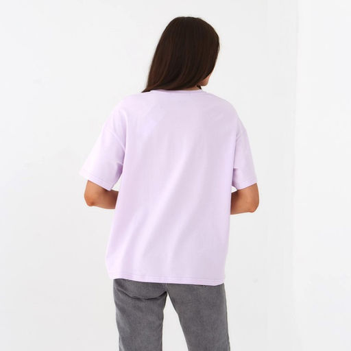 Футболка женская MIST basic, размер 44-46, лиловая