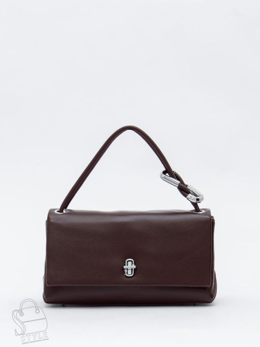 Сумка женская кожаная 8067Q wine red Polina&Eiterou