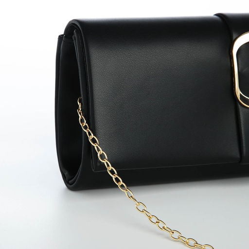 Сумка-клатч на магните, цвет чёрный - Simaland фото 3