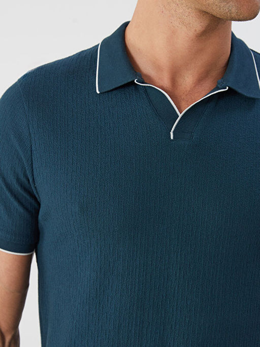 Polo Yaka K?sa Kollu Erkek Ti??rt