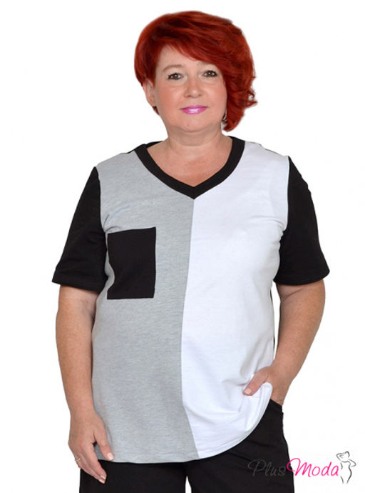 Туника Модель №1666 размеры 44-84 - Plusmoda фото 11