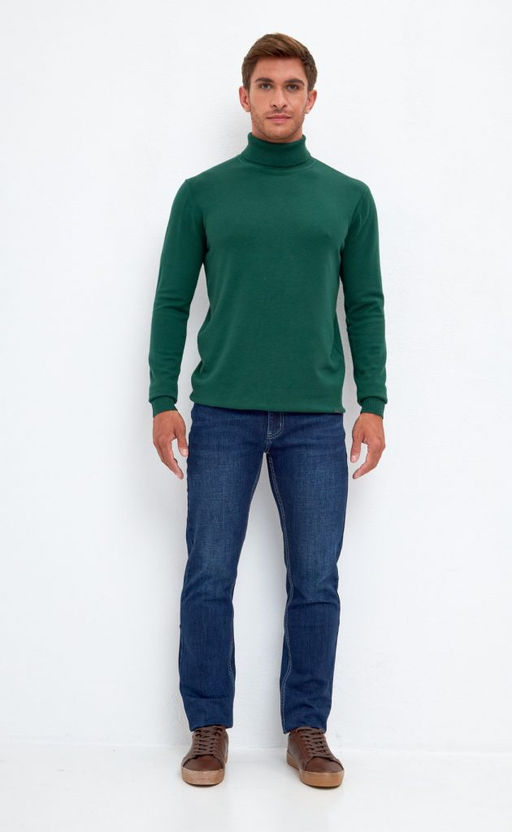 Водолазка мужская F121-01-868 зеленая - Fine joyce фото 11