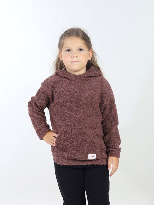 CRB wear / CWKG 63991-33-427 Толстовка для девочки,какао