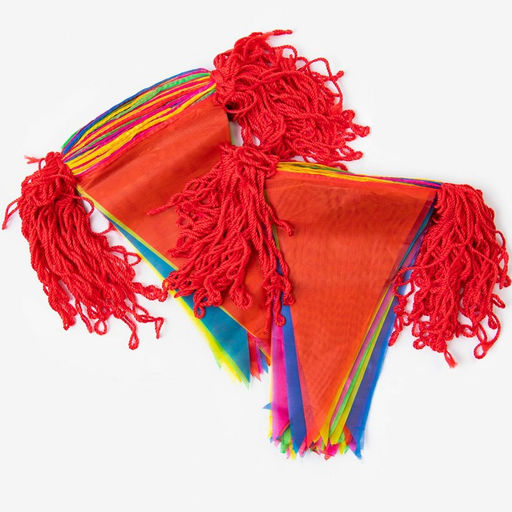 Гирлянда-флажки, длина 100 м, 23×35 см, 200 флагов