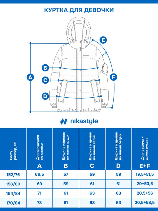 Куртка 4з8625 кофе - Nikastyle фото 3