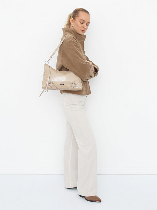 Сумка 91393 beige Velina Fabbiano-Safenta