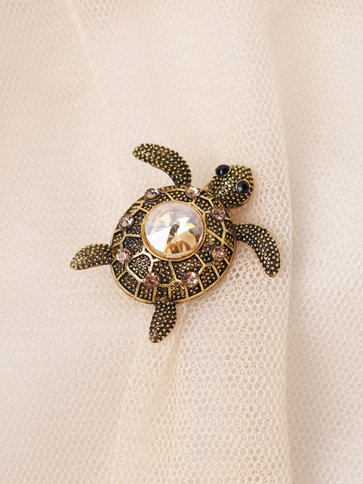 Брошь Черепашка / 6479 /уп 12/микс