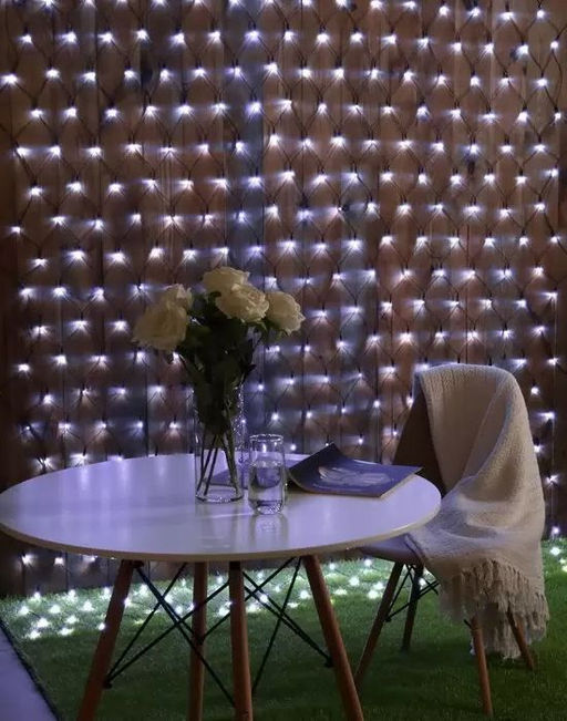 Светодиодная сеть (220в,3х2м, белая, 320 ламп) - Family фото 4