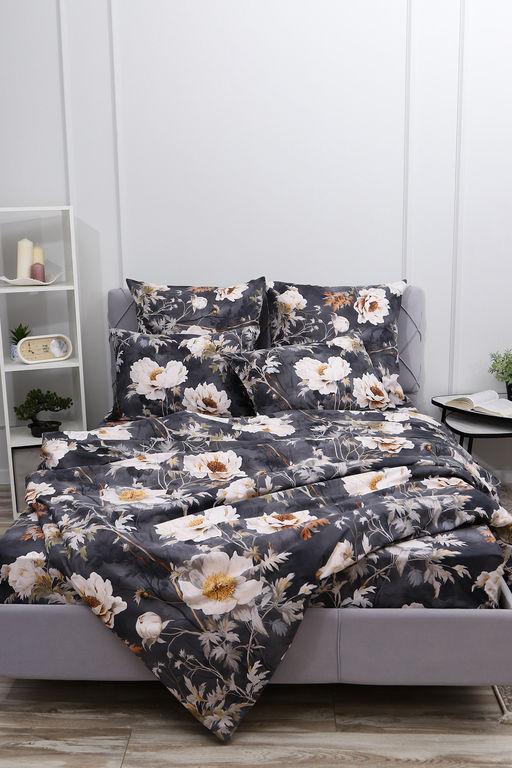 Простыня поплин Темная ночь 2