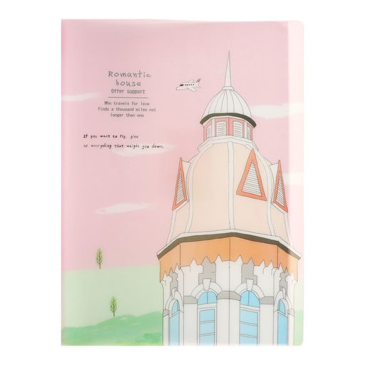 Папка формат А4, с 30 прозрачными файлами Достопримечательность, МИКС - Calligrata фото 2