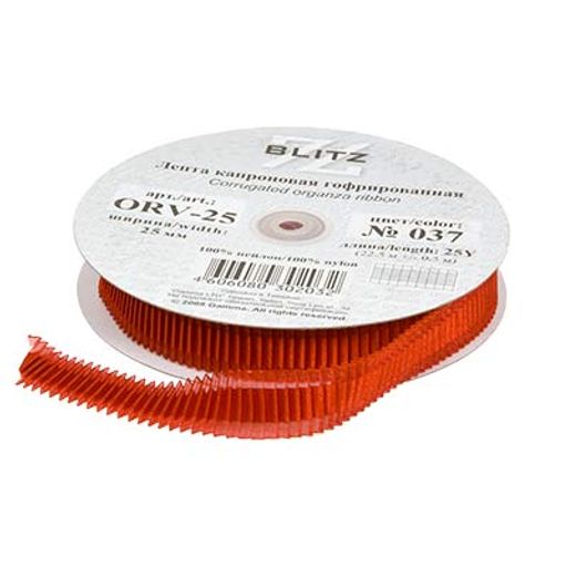 Лента капроновая 25 мм ( 1 ) BLITZ ORV-25 гофрированная 22.5 м 0.5 м