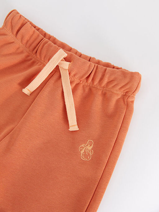 Nostaljik Maymun Nak??l? Erkek Bebek Pijama Alt