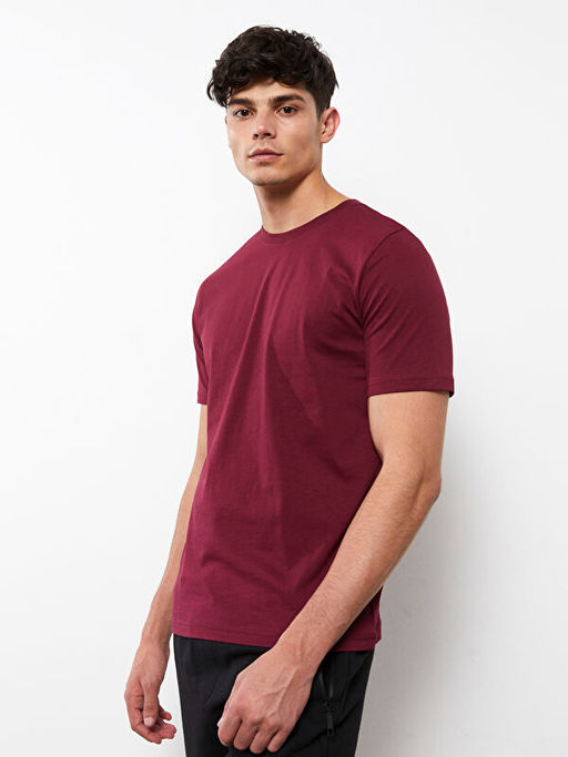 Bisiklet Yaka Penye Erkek Ti??rt