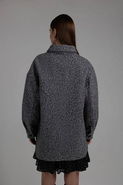 Фактурная куртка рубашечного кроя - Incity фото 8