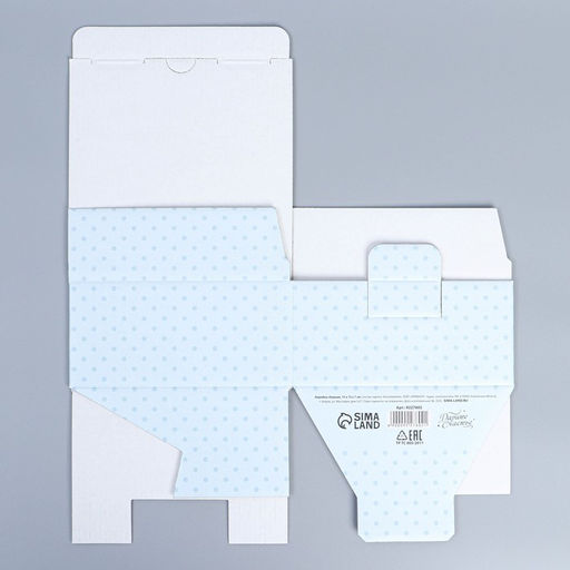 Коробка сборная С Днём рождения, 15 х 15 х 7 см - Дарите счастье фото 8