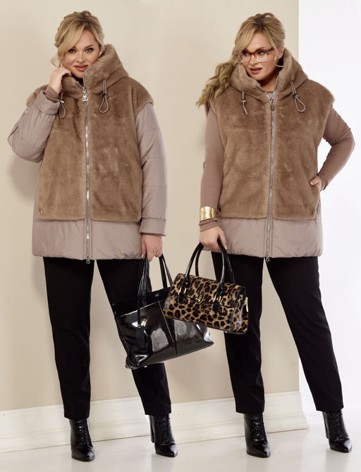 Куртка SHETTI 2173 капучино