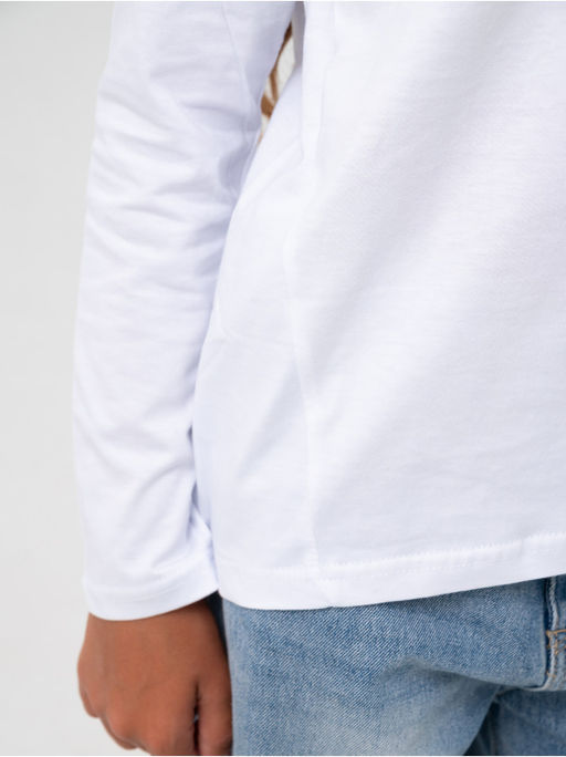 Лонгслив детский Момент серый - София фото 12