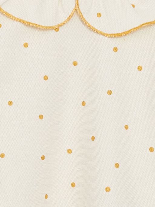 Bisiklet Yaka ?i?ekli K?z ?ocuk Bluz 2li - Waikiki фото 3