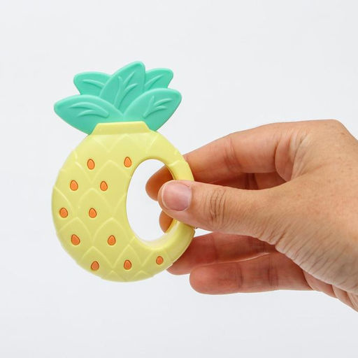 Погремушка с прорезывателем «Овощной МИКС, Крошка Я: Ананас», цвет МИКС, Крошка Я