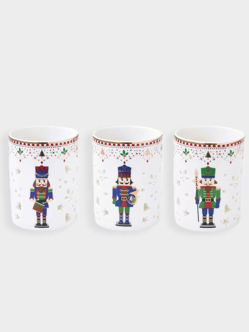 Набор подсвечников Щелкунчик, 6,5 х 9 см, 3 шт - Easy life фото 5