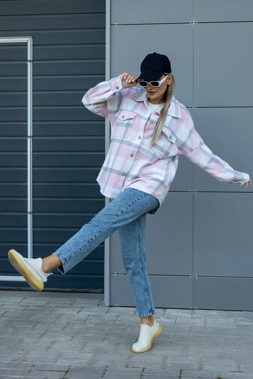 Рубашка женская в клетку РЖК-01