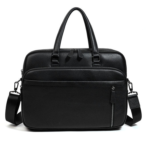 Сумка мужская, кожа, MIRONPAN 98801 Черный