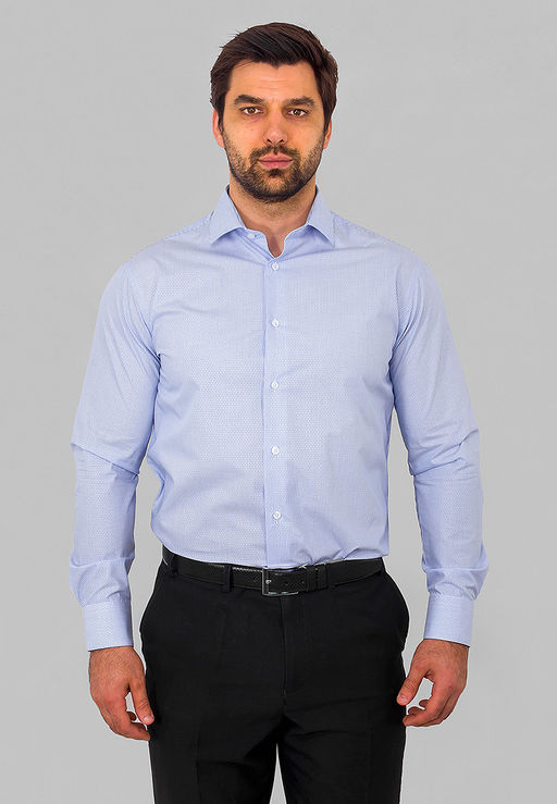 Сорочка мужская длинный рукав GREG 211/199/257/Z  фото 10