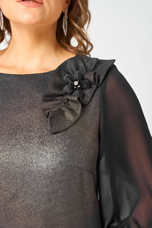 Платье EVA GRANT 7310D графит