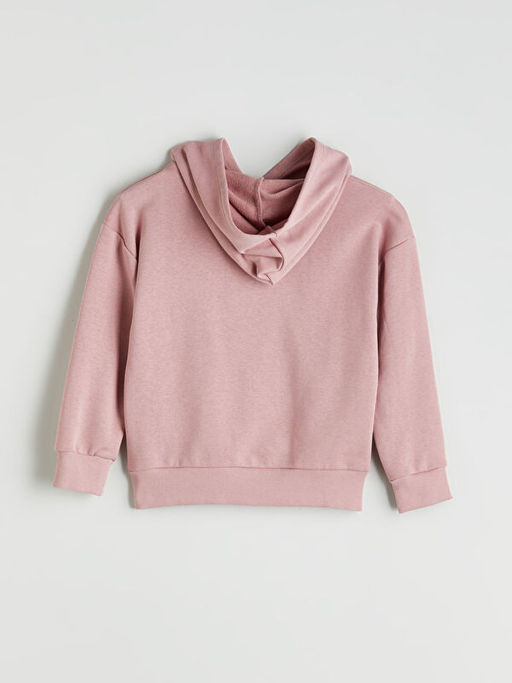 Kap??onlu Basic K?z ?ocuk Sweatshirt