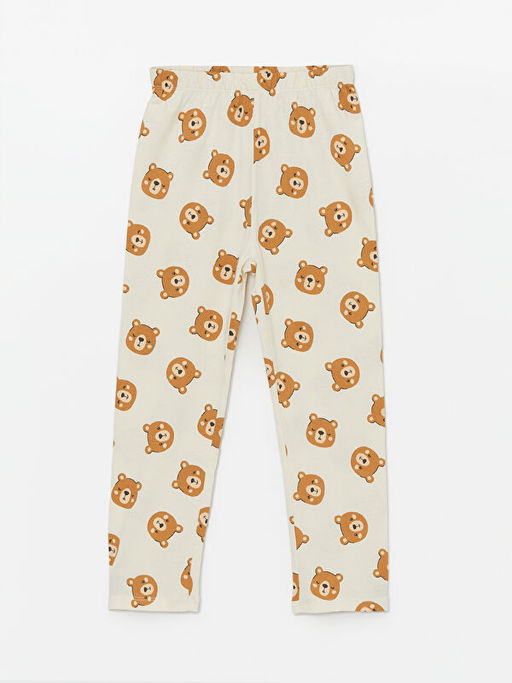 Polo Yaka Uzun Kollu Bask?l? Erkek Bebek Pijama Tak?m? - Waikiki фото 3