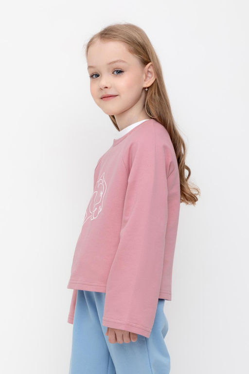 К 302488/розовый зефир джемпер для дев