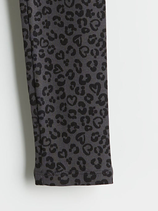 Beli Lastikli K?z ?ocuk Uzun Tayt