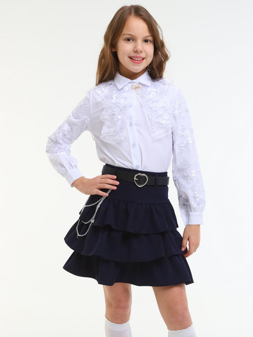 Юбка для девочек - Синий мир фото 7