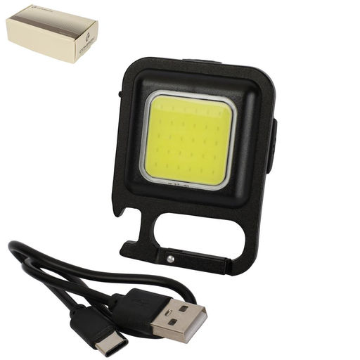 Фонарь многофункциональный карманный COMIRON MAGNET. Корпус Aluminium+PC; Свет COB 800Lm; аккум 500 mAh; Type-C; влагозащита IP65; Вес-52гр. /уп 151 - ГалеонТрейд фото 2