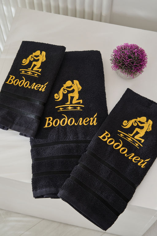 14418/10 Знаки зодиака полотенце махровое плотность 350гр