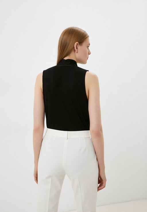 Блузка-боди базового черного цвета - Deseo фото 5