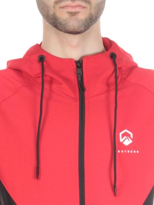 TA5087 RED Спортивный костюм мужской TEUYOEOR (75% хлопок 20% полиэстер 5% спандекс) - Fashion фото 7