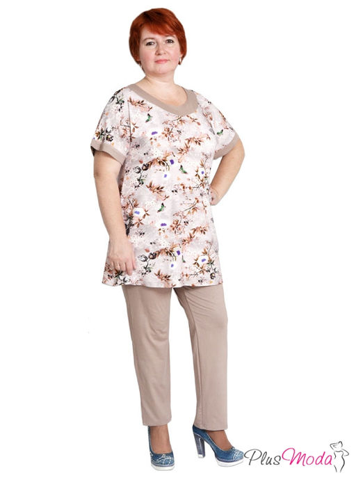 Брюки Модель №93 размеры 50-72 - Plusmoda фото 3