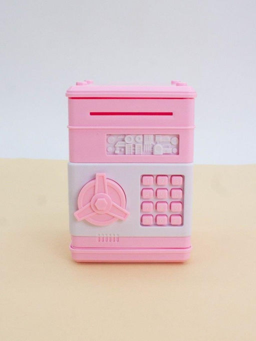 Копилка-сейф электронная "Mailbox", pink (11x8 см)