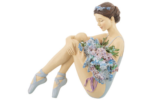 Статуэтка 12*7*12 см Балерина с цветами - Elan gallery фото 4