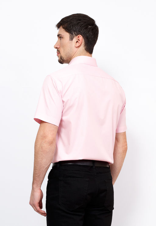 Сорочка мужская короткий рукав GREG 620/309/LT ROSE/Z  фото 8