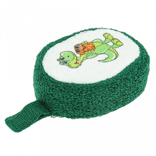 Мочалка банная Спонж 15х11см, хлопок, с поролоном, Eco-Price (Россия) - Домашняя мода фото 7